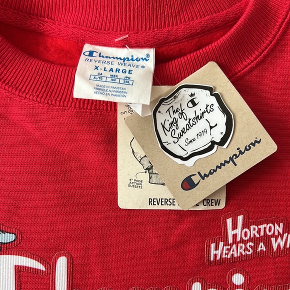 Champion Horton Hears A Who! Cropped Crew neck - Picture 2 of 4